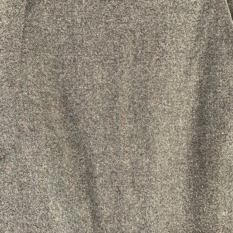 ADAM KIMMEL Size L Charcoal Grey Wool Twill Tapered Zip Fly Dress Pants
