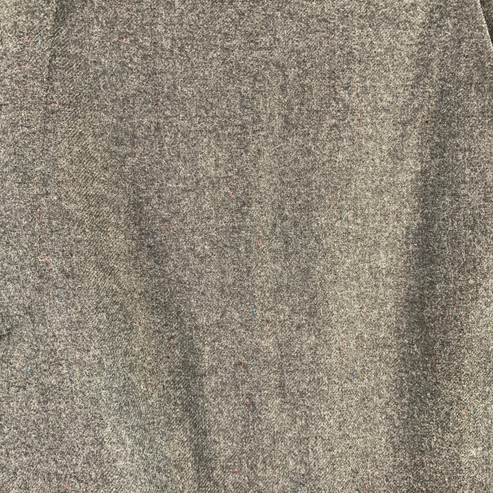 ADAM KIMMEL Size L Charcoal Grey Wool Twill Tapered Zip Fly Dress Pants