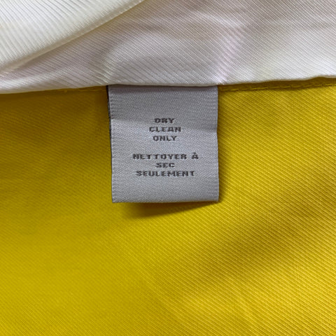 MARC by MARC JACOBS Size XS Yellow Cotton Single Breasted Sport Coat