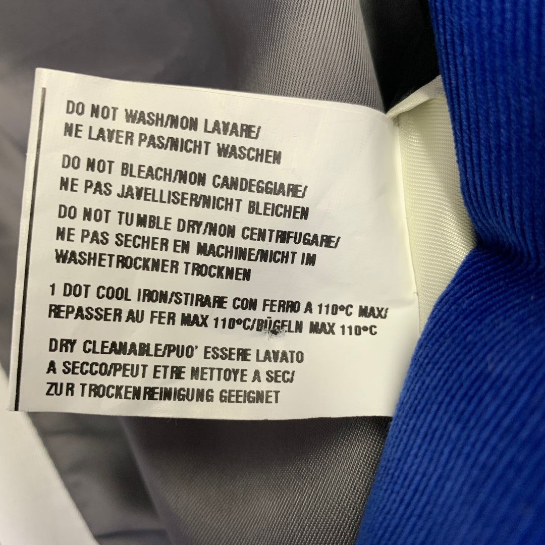 PAUL SMITH Size 42 Blue Corduroy Cotton Notch Lapel Sport Coat – Sui  Generis Designer Consignment