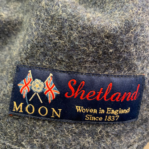 ETUDES Size M Blue Heather Wool Two Pockets Long Sleeve Shirt