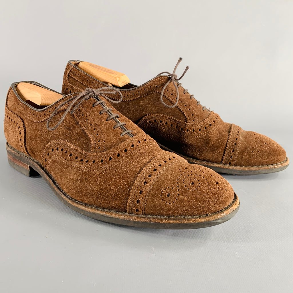 Allen Edmonds ,size 10 ,brown suede s-l400.jpg main image 3