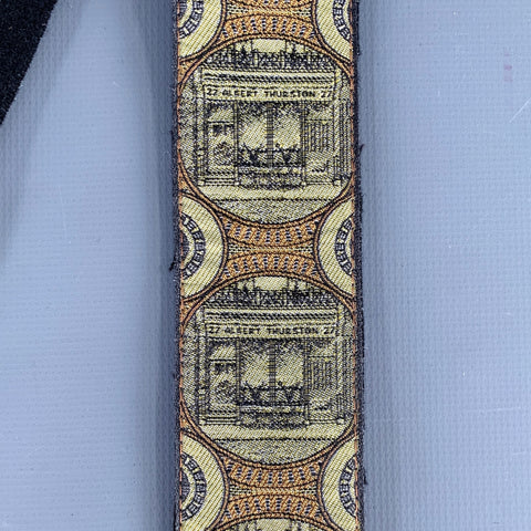 O'CONNELL'S Black Taupe Jacquard Limited Edition Suspenders