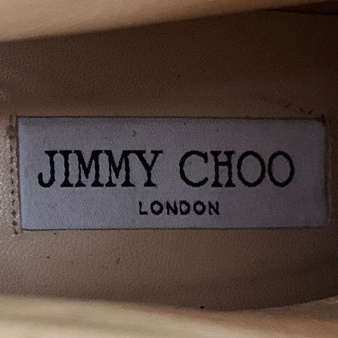 JIMMY CHOO Size 8 Black Studded Suede Pull On Boots