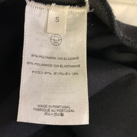 THE ROW Size S Black Elastane Blend AN425 Leggings Casual Pants