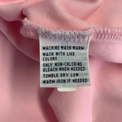 POLO by RALPH LAUREN Size S Pink Cotton Half Placket Polo