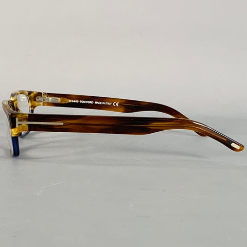 TOM FORD Brown Tortoiseshell Acetate Eyewear Frames