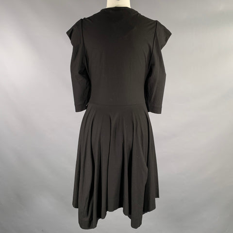 VIVIENNE WESTWOOD Red Label Size 2 Black Long Sleeve Dress