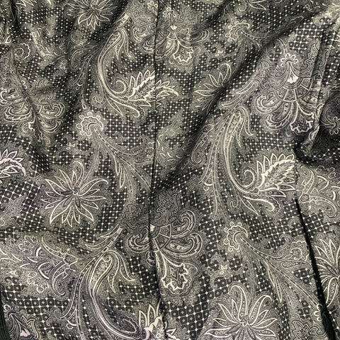 ETRO Size 38 Black Corduroy Cotton Blend Notch Lapel Sport Coat