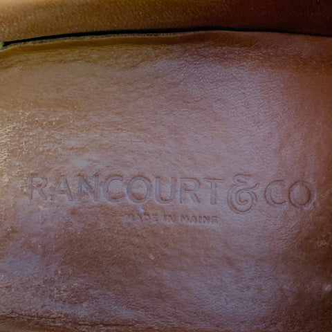 RANCOURT & CO. Size 7 Sanford Blucher Brown Leather Derby Lace-Up Shoes