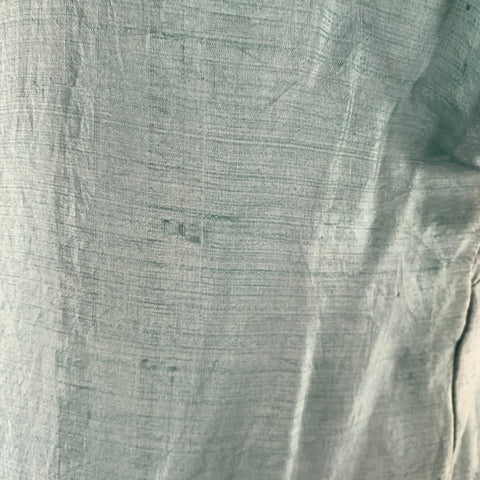DRIES VAN NOTEN Size 4 Blue Light Blue Silk Embroidered Sleeveless Casual Top