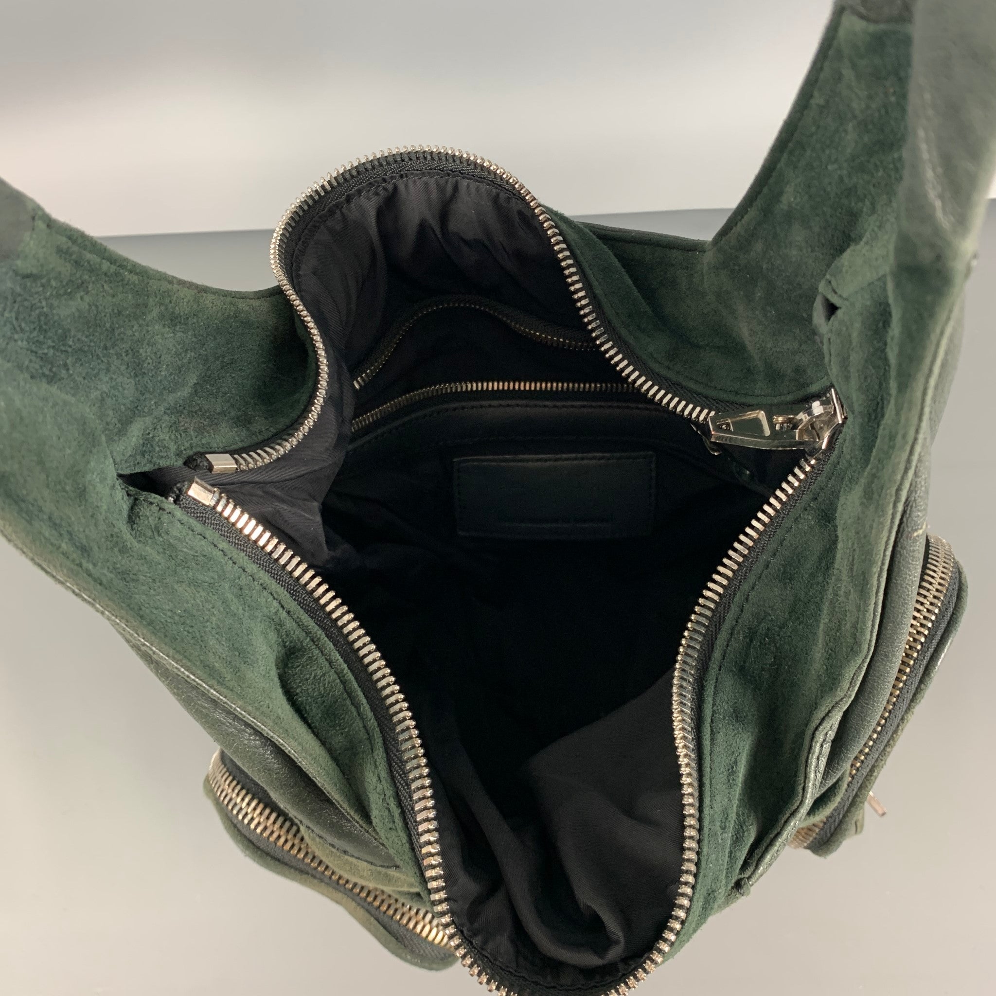 ALEXANDER WANG Green Leather Hobo Handbag – Sui Generis