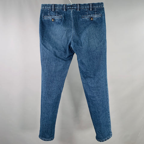 ROTA Jean Tapered Bleu en Coton Mélangé Taille L