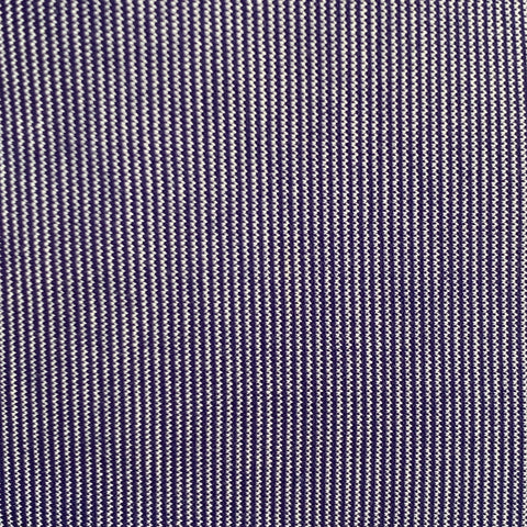 EMPORIO ARMANI Size L Blue White Zig Zag Polyamide Blend Long Sleeve Shirt