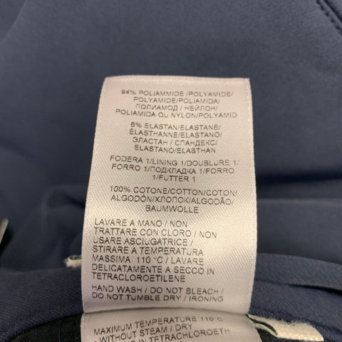 BOTTEGA VENETA Pre-Fall 2019 Size 32 Navy Polyamide Blend Casual Pants