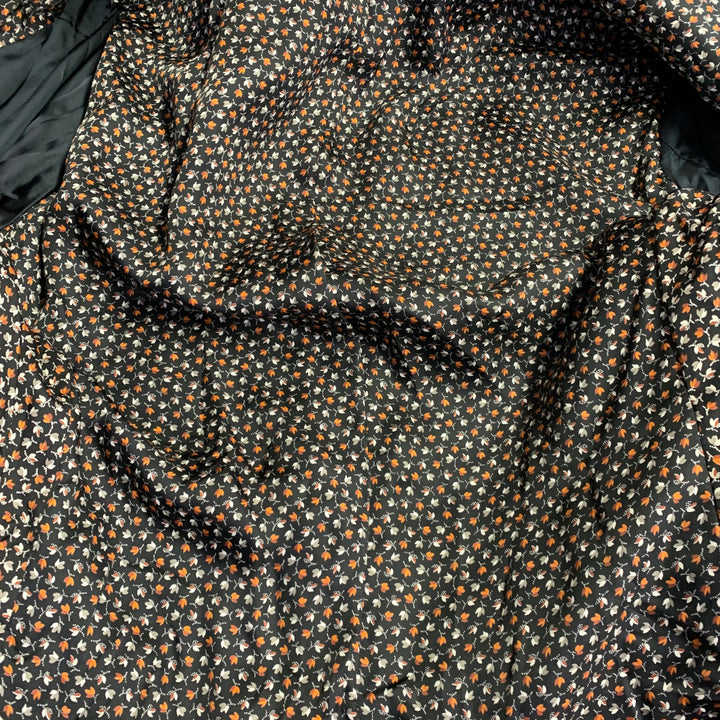 PS by PAUL SMITH Size 42 Black Velvet Cotton Notch Lapel Sport Coat