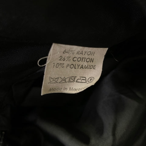 DRIES VAN NOTEN Size M Black Rayon cotton polyamide Jacket Indoor Blazer