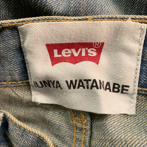LEVI STRAUSS Taille XS Jean large en coton bleu