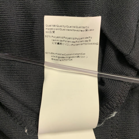 BOSS by HUGO BOSS Size L Black Polyamide Blend Zip Polo