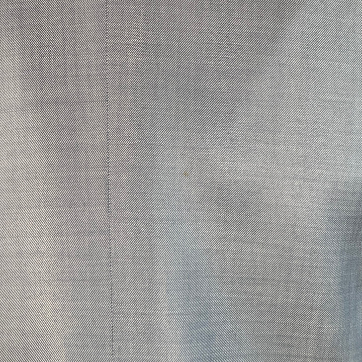 ZADIG & VOLTAIRE Size M Steel Blue Black Wool Shawl Collar Sport Coat