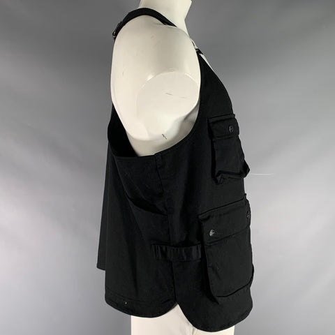 AWESOME LIFE Size 48 Black Vest