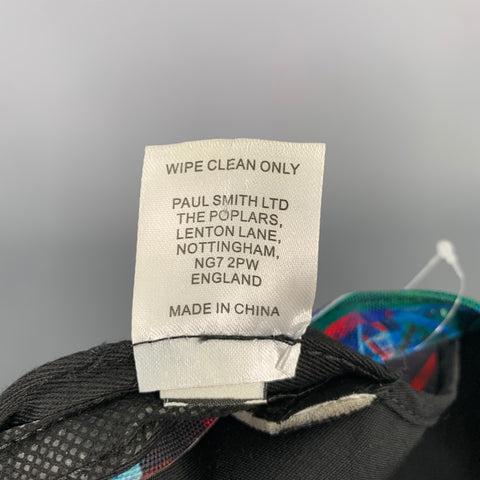 PAUL SMITH Multi-Color Print Canvas Polyester Hats