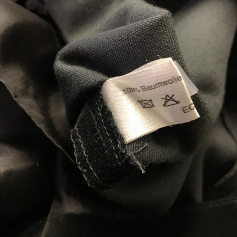 AKRIS Size 8 Black Cotton Pencil Knee Length Skirt