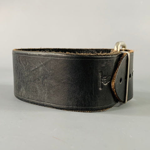 MR. S LEATHER Black Leather Armband