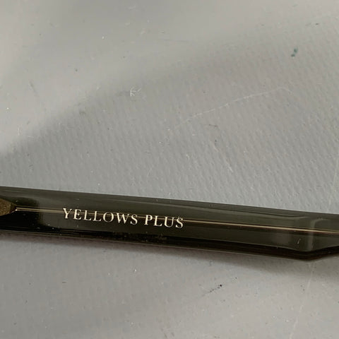 YELLOWS PLUS Ross C Green Acetate Round Sunglasses