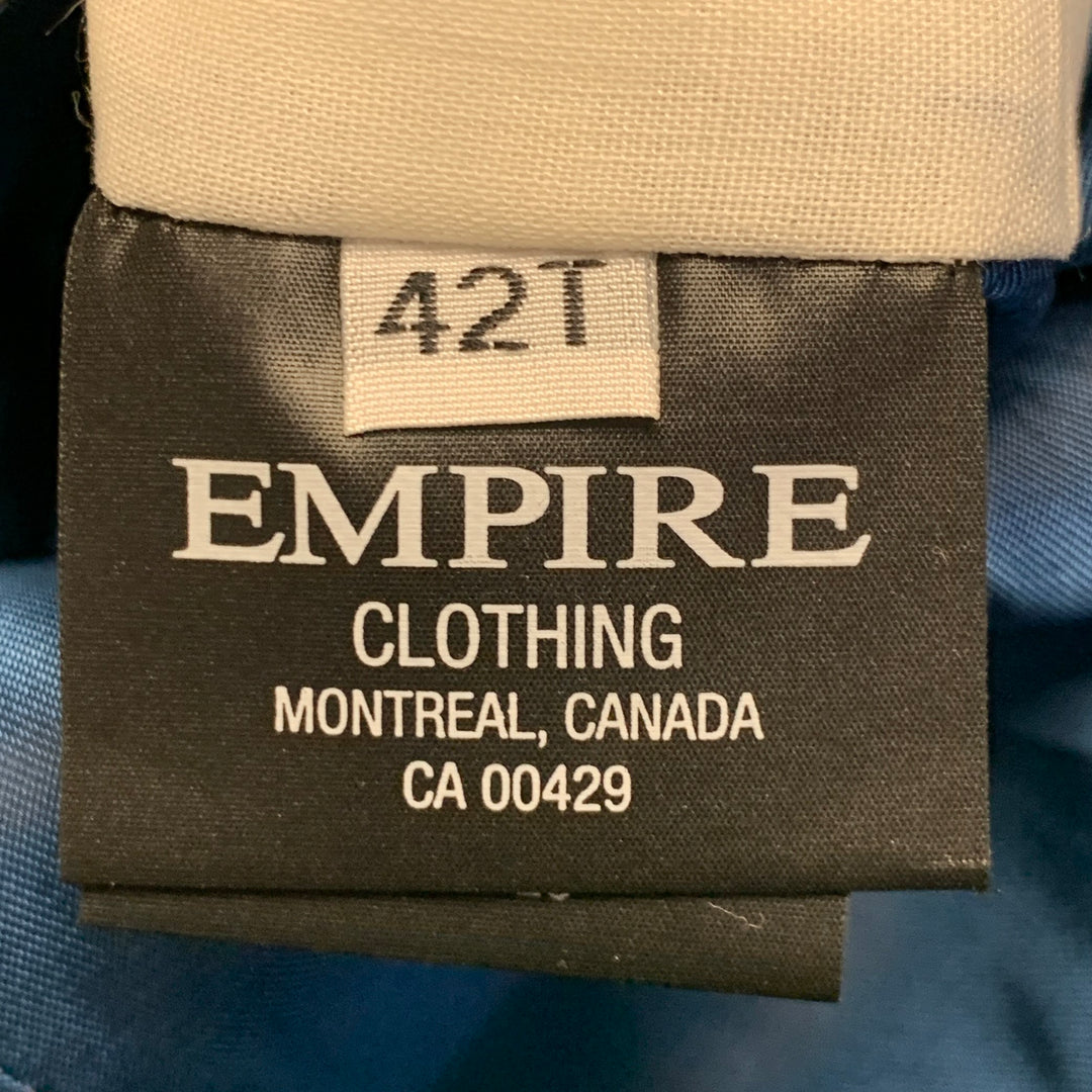 O'CONNELL'S Size 42 Long Brown Green Glenplaid Wool Sport Coat