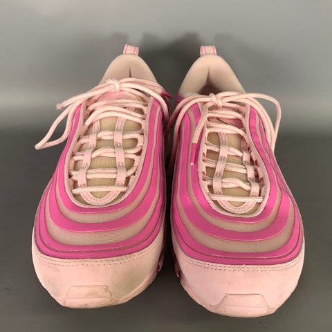 NIKE Size 9.5 Pink Nylon Lace Up Sneakers