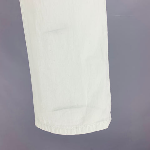 MONFRERE Size 31 Mint Green Cotton Blend Slim Cut Casual Pants