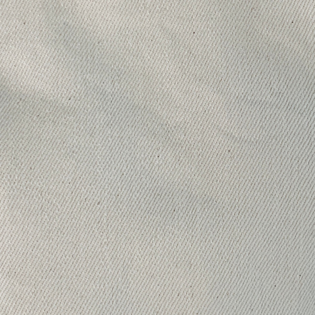 ACNE STUDIOS Size 28 River Ivory Cream Cotton Blend Twill Button Fly Jeans