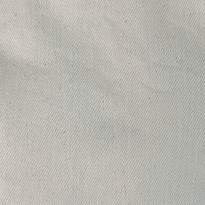 ACNE STUDIOS Size 28 River Ivory Cream Cotton Blend Twill Button Fly Jeans