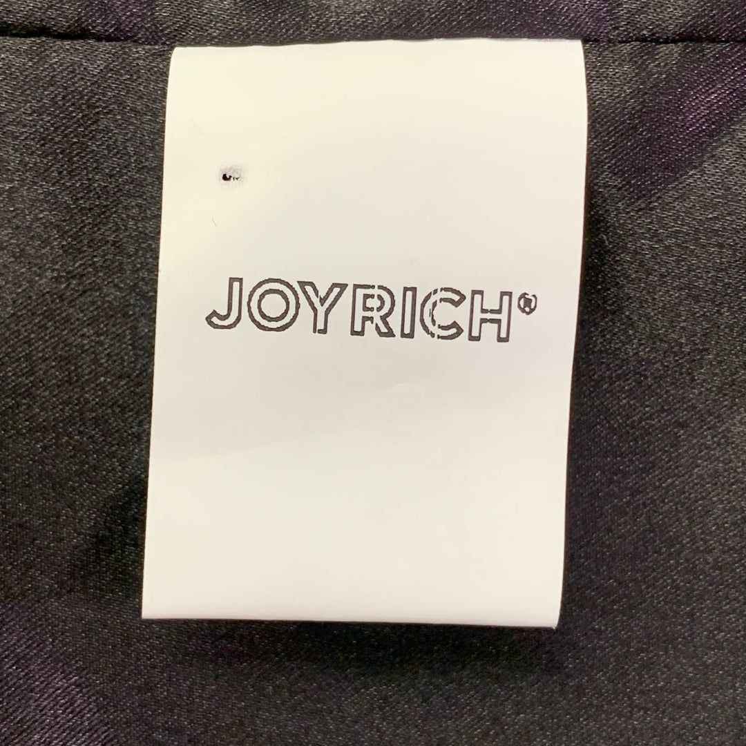 JOYRICH Size S Yellow Textured Polyester Hooded Jacket