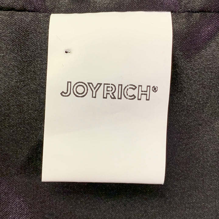 JOYRICH Size S Yellow Textured Polyester Hooded Jacket