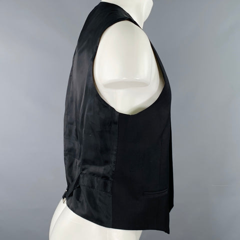 J.LINDEBERG Gilet simple boutonnage noir taille M