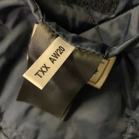 BARBOUR Size S Navy Quilted Polyester Jacket