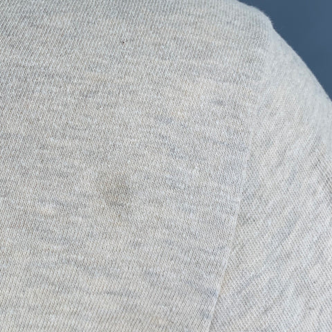 KAPITAL Size M Beige Blue Embroidery Cotton Crew Neck Pullover