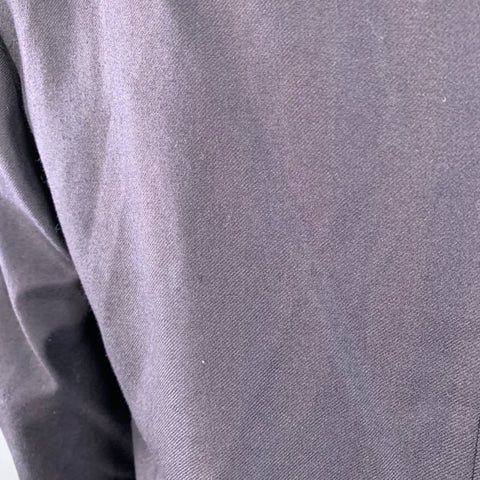Veste de sport Ermenegildo Zegna en twill de laine marine, revers crantés, taille 40 Regular