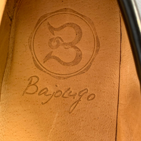 BAJOLUGO Size 10.5 Green Brown Camo Penny Loafers