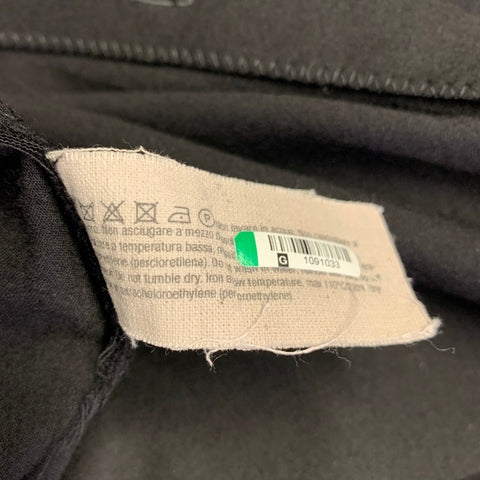FORME 3’3204322896 Size L Black Wool Long Sleeve Shirt