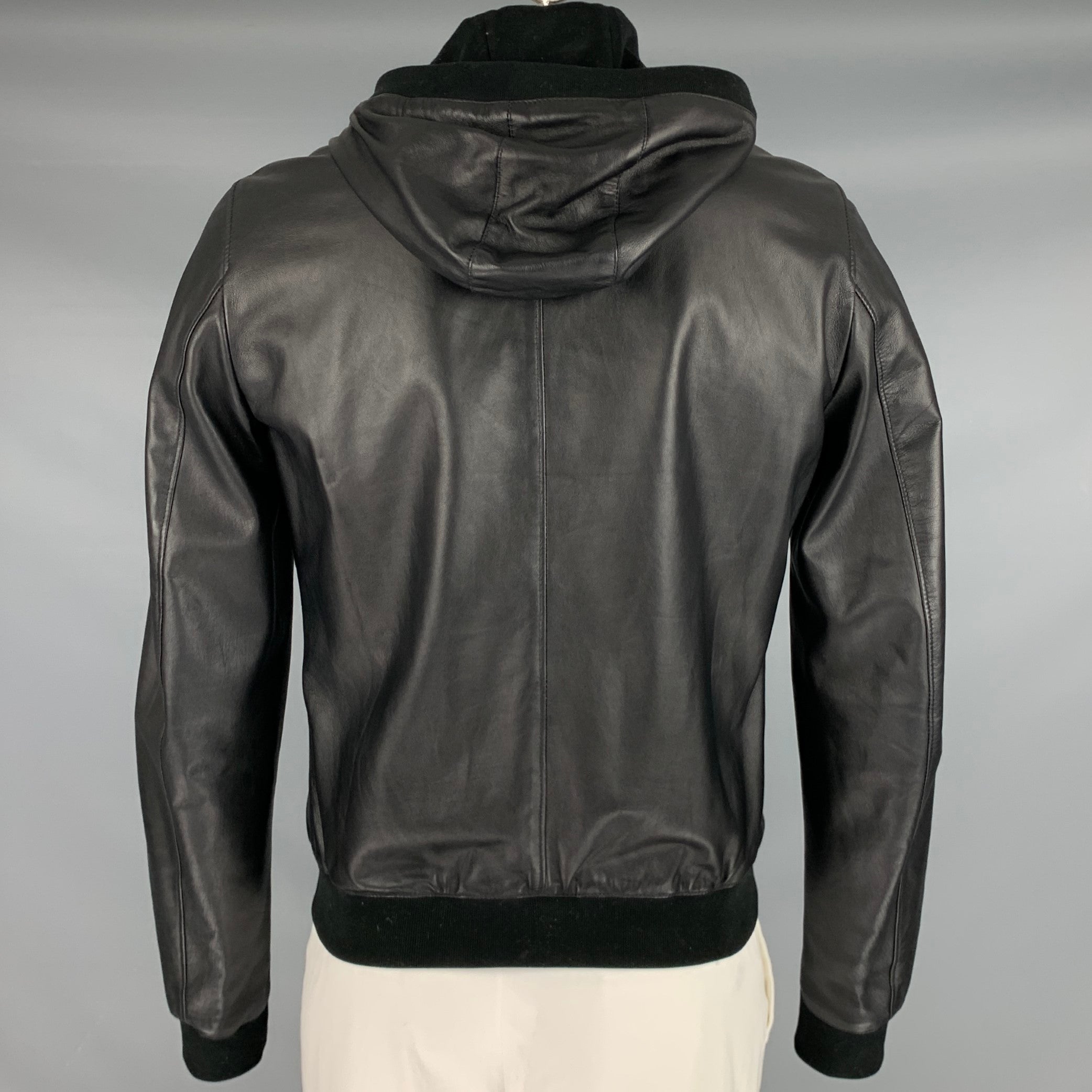 【VIP価格】DOLCE & GABBANA Lambskin Leather Coat VIP価格】DOLCE & GABBANA Lambskin Leather Coat Leather