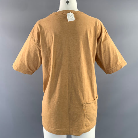 45rpm Size S Yellow Cotton T Shirt