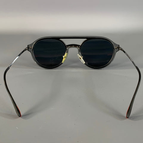 PRADA Black Light Grey SPS 05T P2X-5Z1 Sunglasses & Eyewear