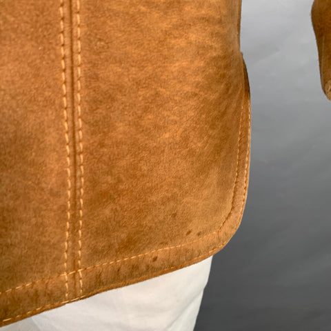 POLO by RALPH LAUREN Vintage Size XL Beige Shearling Snaps Jacket