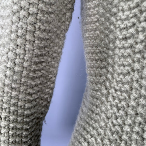 TSE Size M Sage Green Chunky Knit Pullover