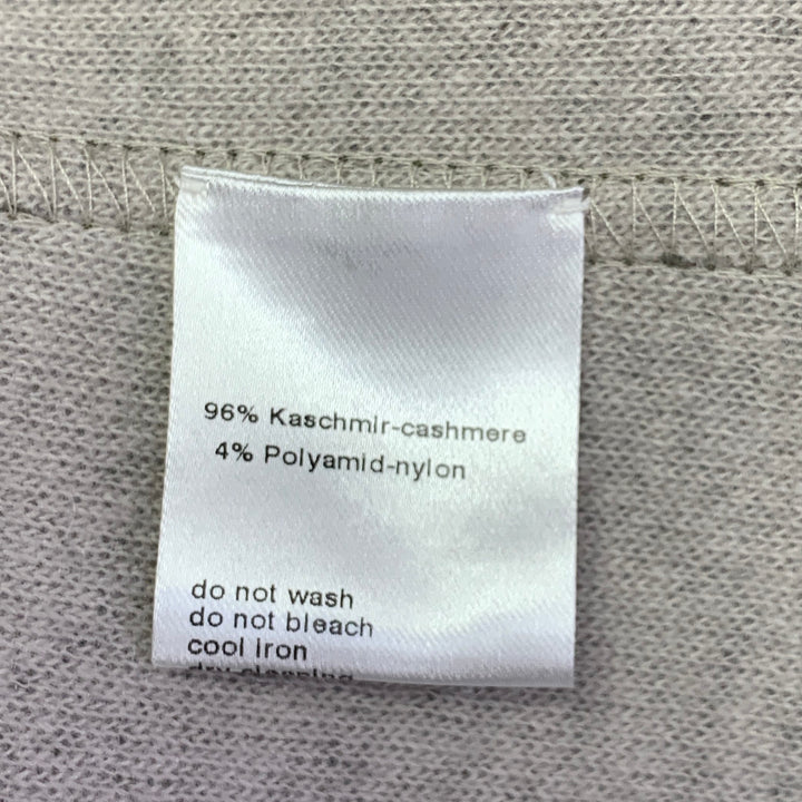 AKRIS Size 14 Green Olive Cashmere Blend Snaps Jacket