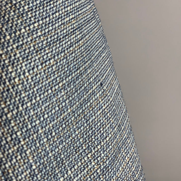 GIORGIO ARMANI Size 44 Regular Grey Blue Woven Wool Sport Coat