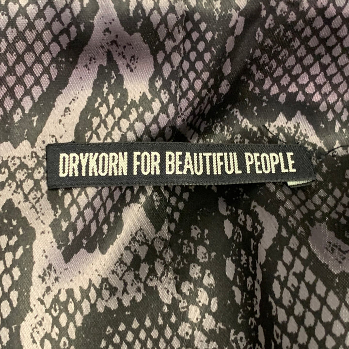 DRYKORN Size 40 Forest Green Corduroy Cotton Blend Peak Lapel Sport Coat